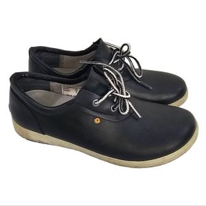 Bogs Black Quinn Waterproof Low Top Sneaker Shoes